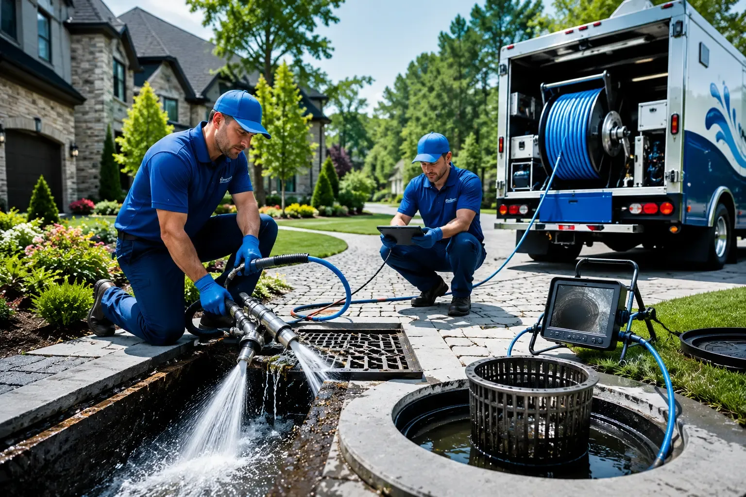 Local outdoor drain cleaning professionals in Luzerne, IA